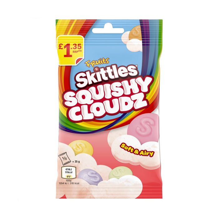 Skittles Squishy Cloudz 70g