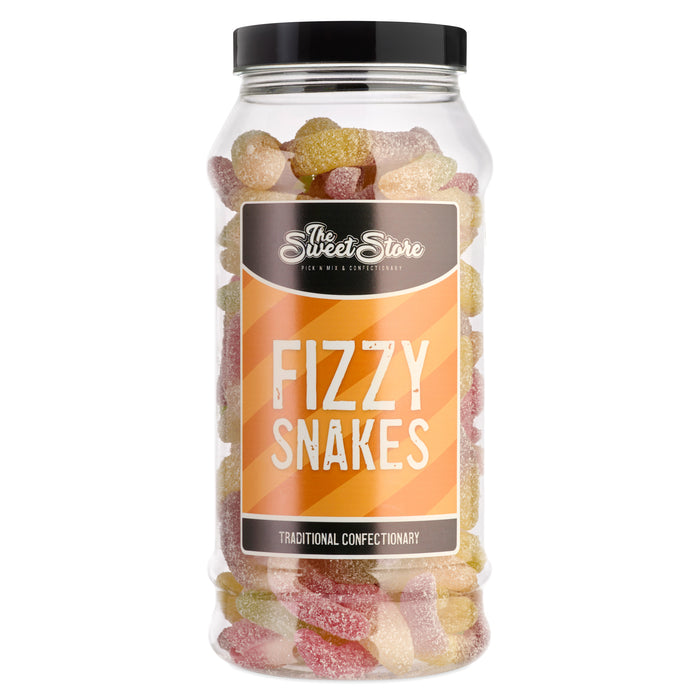 Fizzy Jelly Snakes Sweet Jar