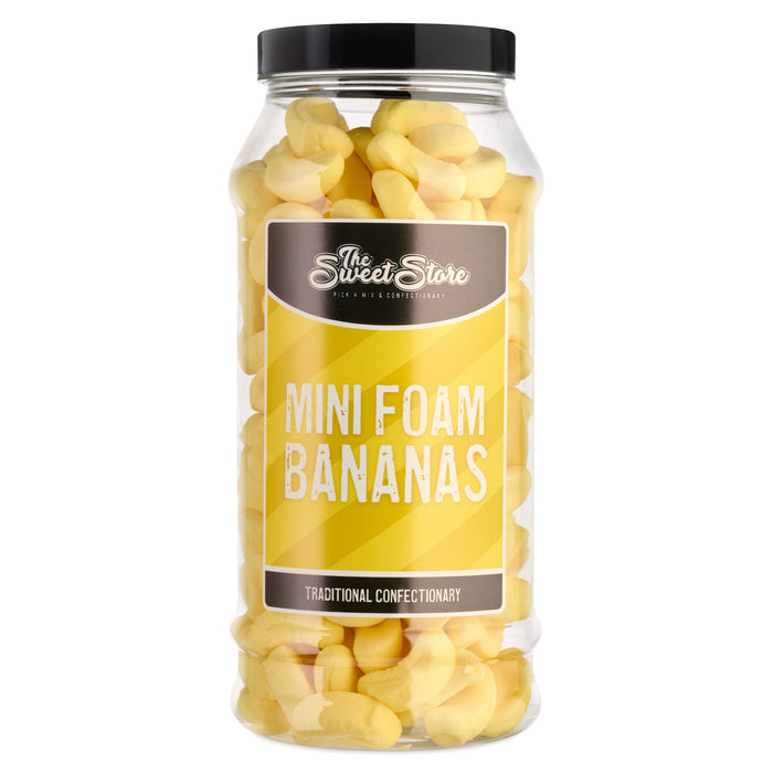 Mini Foam Bananas Sweet Jar