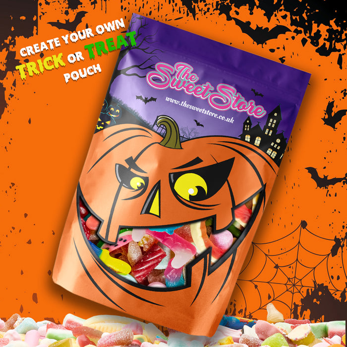 Create Your Own 1kg Halloween Trick or Treat Pouch (20 Fillings)