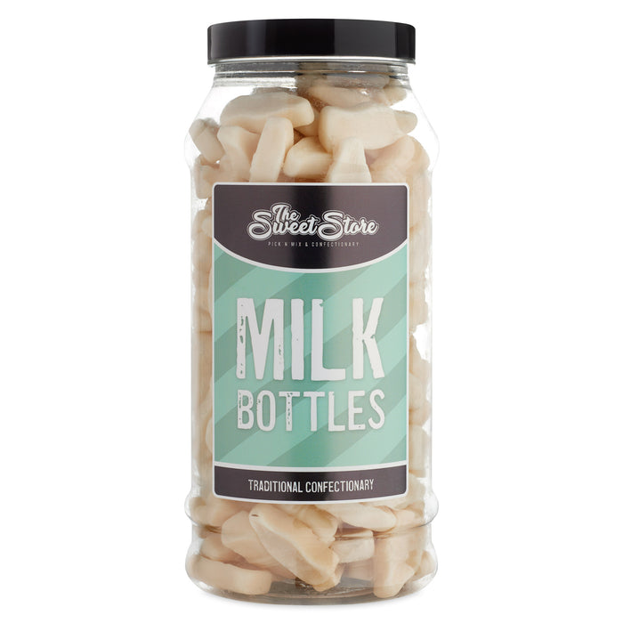 Milk Bottles Sweet Jar