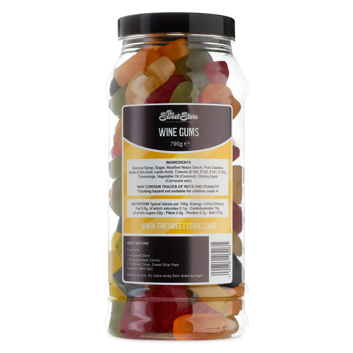 Wine Gums Sweet Jar