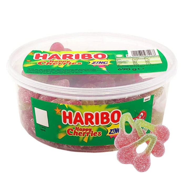 Haribo Happy Cherries Zing Tub