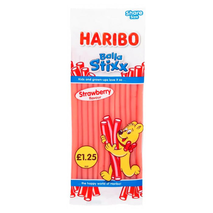 Haribo Balla Stixx Strawberry Flavour 140g