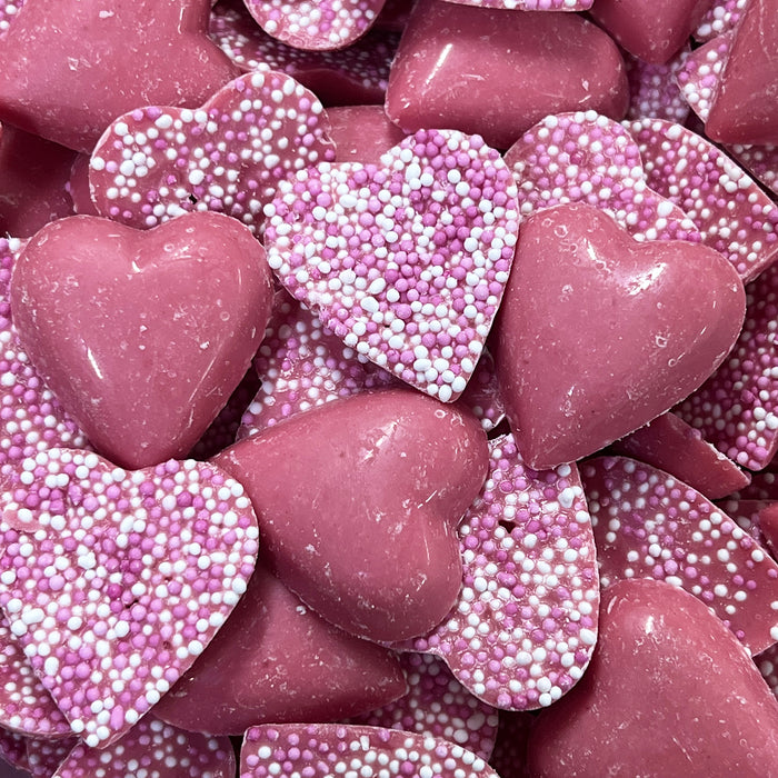 Kingsway Pink Chocolate Hearts